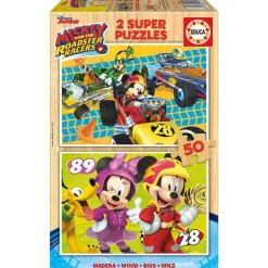 Mickey y los Superpilotos Puzzle 2x50 piezas