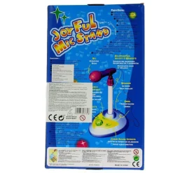 Micrófono electrónico azul