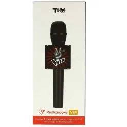 Micrófono La Voz Negro/Rojo