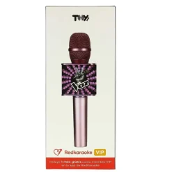 Micrófono La Voz Negro/Rosa