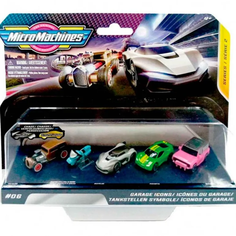 Micro Machines Pack 5 Vehículos Surtidos