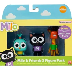 Milo y sus Amigos Pack 3 Figuras