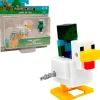 Minecraft Bebé Zombie y Jinete Avícola con Movimiento