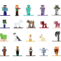 Minecraft Nanometalfigs Pack 20 Figuras