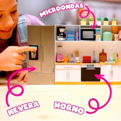 Mini World Playset Cocina + 5 Bolas