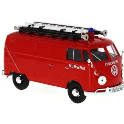 Miniatura Volkswagen Van FEUERWEHR 1:24