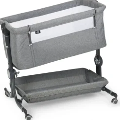 Minicuna Colecho Comfy Gris + textil Stars