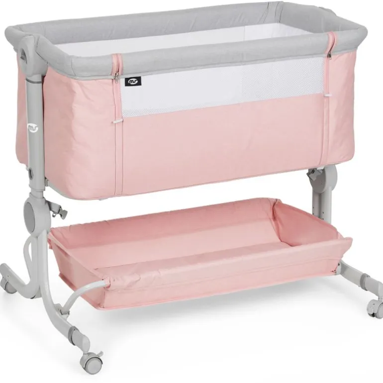 Minicuna Colecho Comfy Rosa + textil Star