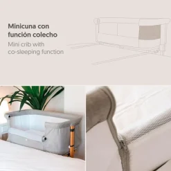 Minicuna Colecho Struck to Me Gris