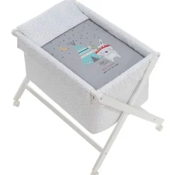 Minicuna Tijera Tipi Oso Gris