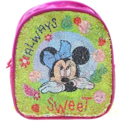 Minnie Mouse Mochila Lentejuelas Reversible