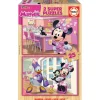 Minnie Mouse Puzzle Madera 2x25 Piezas