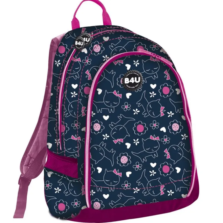 Mochila Escolar Gatitos