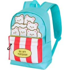 Mochila Escolar Oh my POP! Azul Palomitas