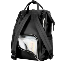 Mochila maternal Siena negra