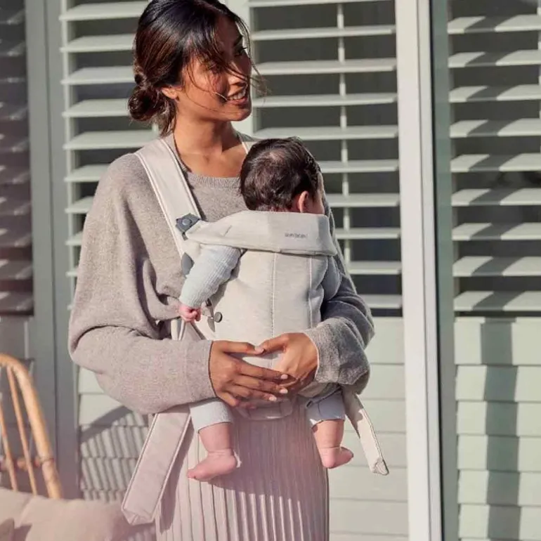 Mochila Mini Jersey Beige