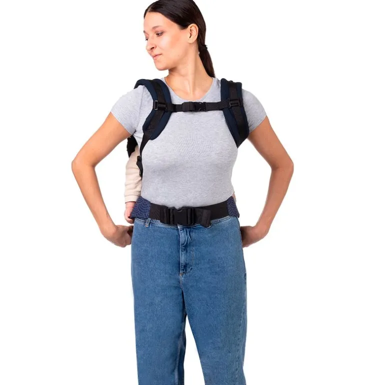 Mochila pectoral Collet Navy hasta 20kg