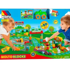 Molto Blocks Tren + Tapiz