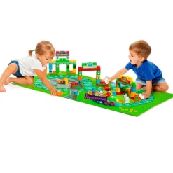 Molto Blocks Tren + Tapiz