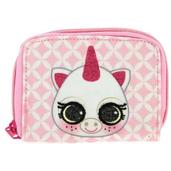Monedero Infantil Unicornio Rosa