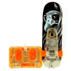 Monopatín Dedo RC Blanco y Negro