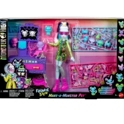 Monster High Frankie Stein Laboratorio Crea tu Mascota