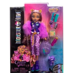 Monster High Muñeca Clawdeen Wolf G3 Core Refresh