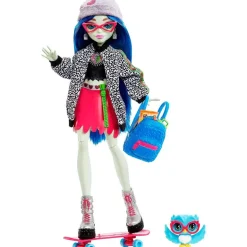 Monster High Muñeca Ghoulia Yelps G3