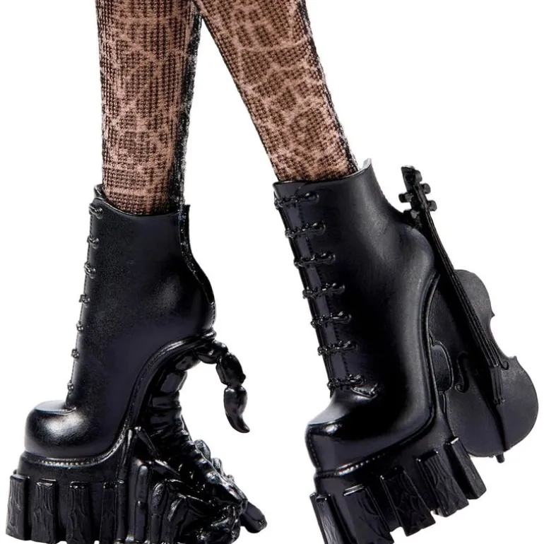 Monster High Muñeca Miércoles Addams Uniforme