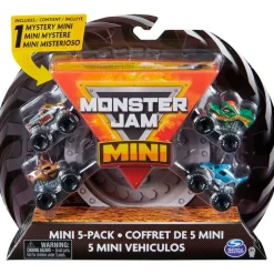 Monster Jam Mini Rueda Sorpresa 5 Vehículos