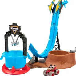 Monster Jam Mud Blasters Pista Dunk Tank