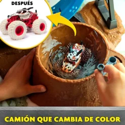 Monster Jam Mud Blasters Pista Dunk Tank