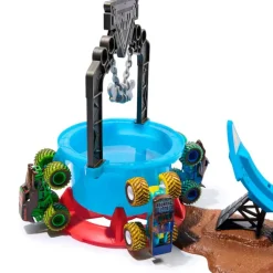 Monster Jam Mud Blasters Pista Dunk Tank