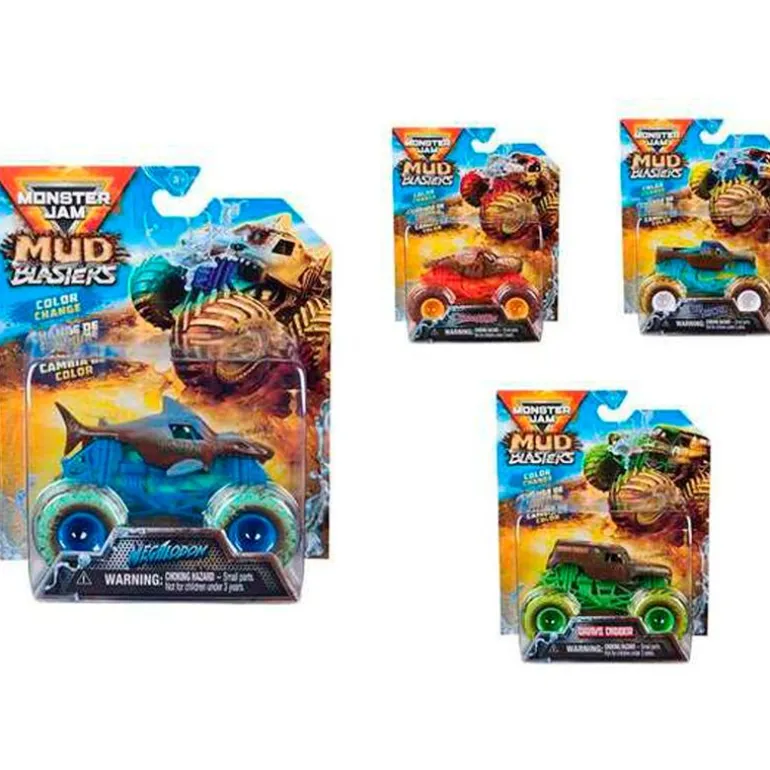 Monster Jam Mud Vehículo Individual Surtido