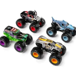 Monster Jam Pack Coches Escala 1:64 Surtido