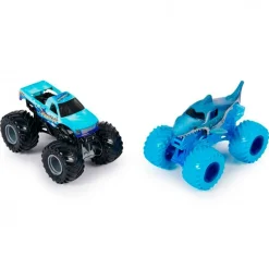 Monster Jam Pack Megalodón vs Hooked