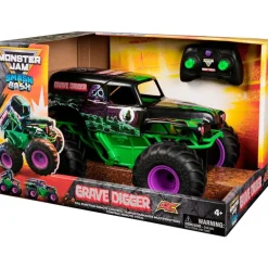 Monster Jam Smash & Bash Grave Digger Vehículo R/C