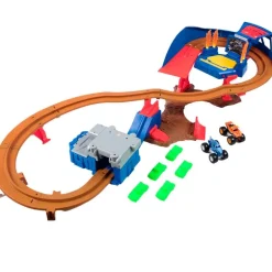 Monster Jam Supercharge Speedway Pista Vehículos