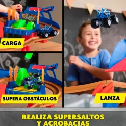 Monster Jam Supercharge Speedway Pista Vehículos