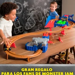 Monster Jam Supercharge Speedway Pista Vehículos