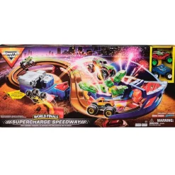 Monster Jam Supercharge Speedway Pista Vehículos