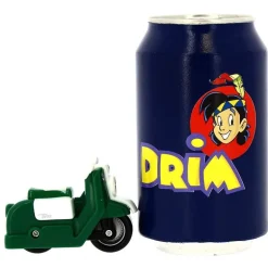 Moto Harley Davidson Verde a Escala 1:64