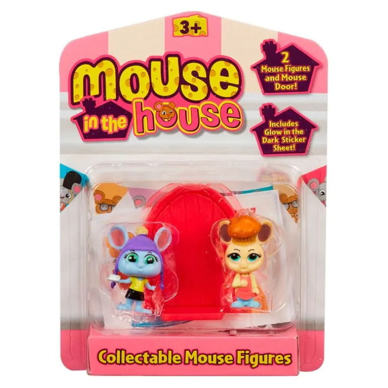 Mouse in the House Pack 2 Ratones Surtidos