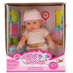 Muñeca con Complementos Rosa