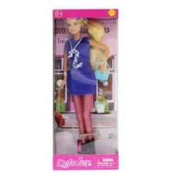 Muñeca Fashion Vestido Azul