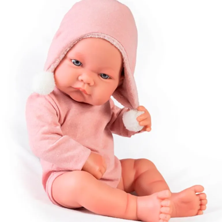 Muñeca Nica Recién Nacida Saquito Invierno
