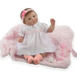 Muñeca Reborn Abril con Cojín