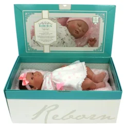 Muñeca Reborn Abril con Cojín