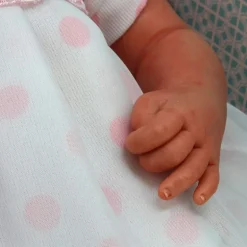 Muñeca Reborn Abril con Cojín