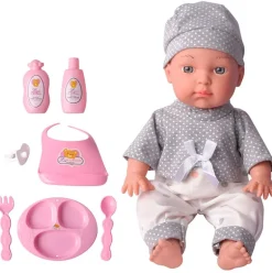 Muñeco Bebé con Accesorios